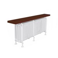 Трубчатый радиатор-скамейка КЗТО Завалинка РС 4-500-27 1/2 схема 4