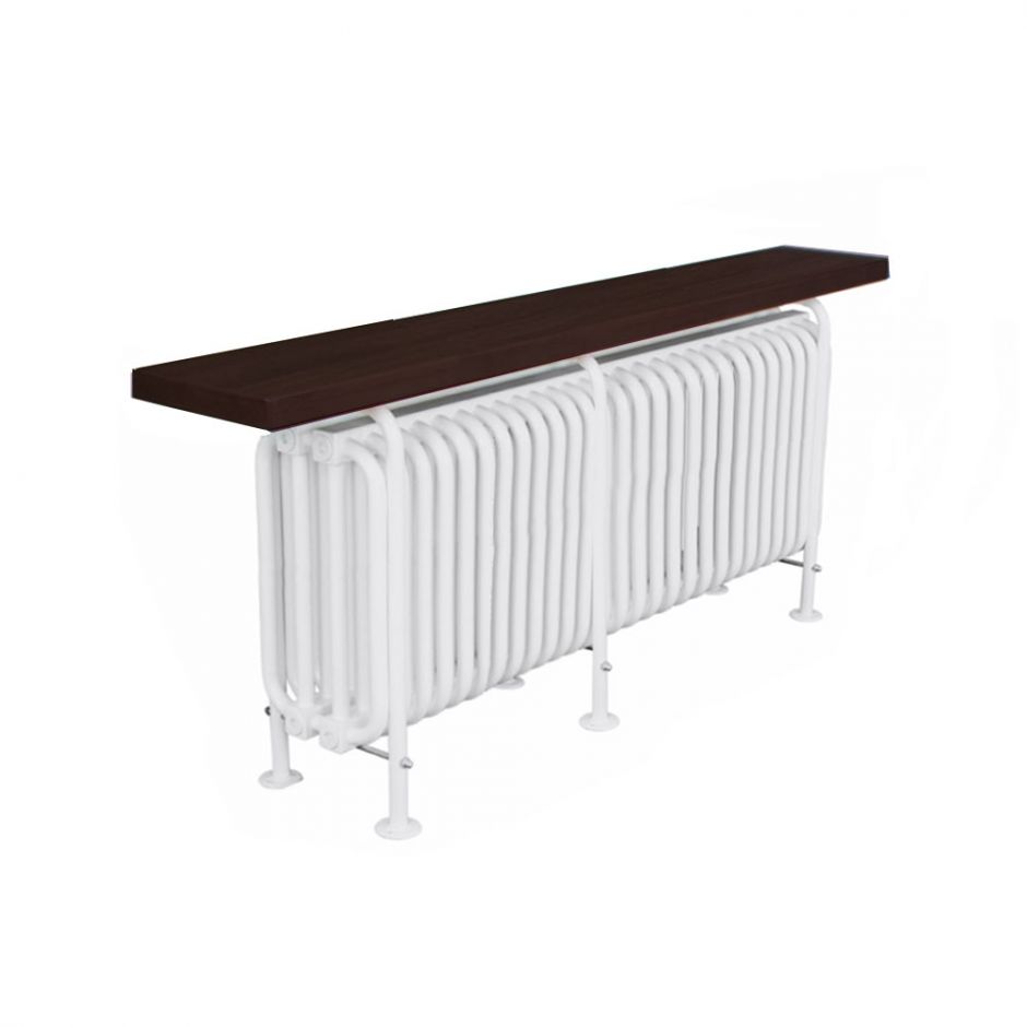 Трубчатый радиатор-скамейка КЗТО Завалинка РС 4-500-27 1/2 ФОТО