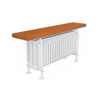 Трубчатый радиатор-скамейка КЗТО Завалинка РС 4-300-20 1/2 схема 2