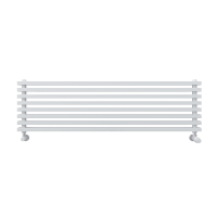 Горизонтальный радиатор с квадратными колонками КЗТО QUADRUM NEO 50 H 1500 RAL 9016 схема 10