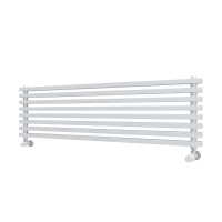 Горизонтальный радиатор с квадратными колонками КЗТО QUADRUM NEO 50 H 1250 RAL 9016 схема 10