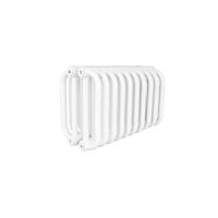 Четырехрядный стальной радиатор с круглым коллектором КЗТО РСК 10 секций 4-10 1/2 схема 4