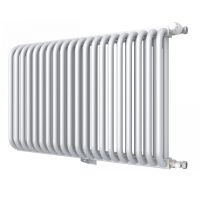 Стальной двухрядный радиатор с квадратным коллектором КЗТО РС 2-500 3/4 схема 7