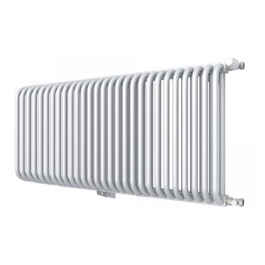 Стальной двухрядный радиатор с квадратным коллектором КЗТО РС 2-500 3/4 схема 10