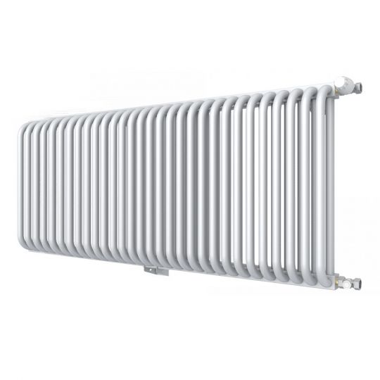 Стальной двухрядный радиатор с квадратным коллектором КЗТО РС 2-500 3/4 схема 11