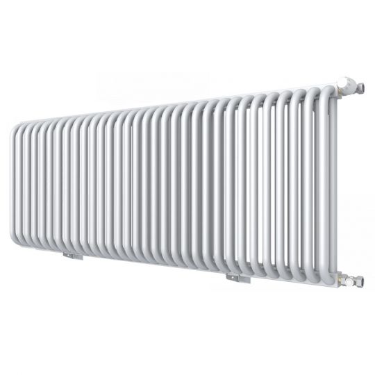 Стальной двухрядный радиатор с квадратным коллектором КЗТО РС 2-500 3/4 схема 12