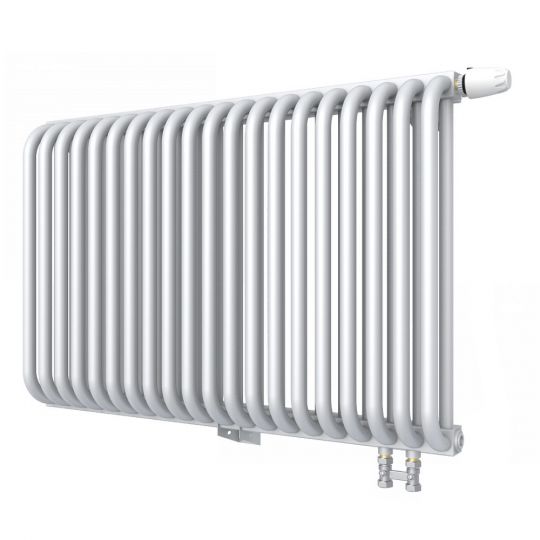 Стальной двухрядный радиатор с квадратным коллектором КЗТО РС 2-500 1/2 нижнее подключение прав схема 6 Стальной двухрядный радиатор с квадратным коллектором КЗТО РС 2-500 1/2 нижнее подключение прав схема 6