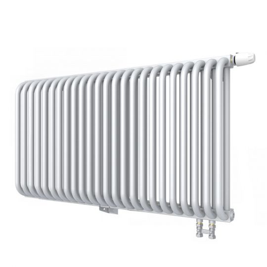 Стальной двухрядный радиатор с квадратным коллектором КЗТО РС 2-500 1/2 нижнее подключение прав схема 8 Стальной двухрядный радиатор с квадратным коллектором КЗТО РС 2-500 1/2 нижнее подключение прав схема 8