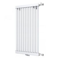 Трубчатый однорядный радиатор с квадратным коллектором КЗТО РС 1-900 схема 1