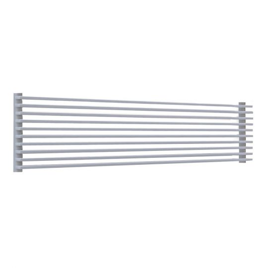 Горизонтальный стальной  радиатор КЗТО Параллели Г1-2000 шаг 25мм схема 1