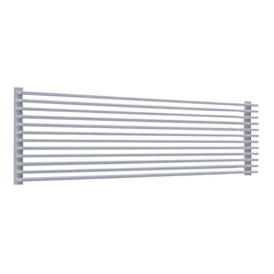 Горизонтальный стальной  радиатор КЗТО Параллели Г1-2000 шаг 25мм ФОТО