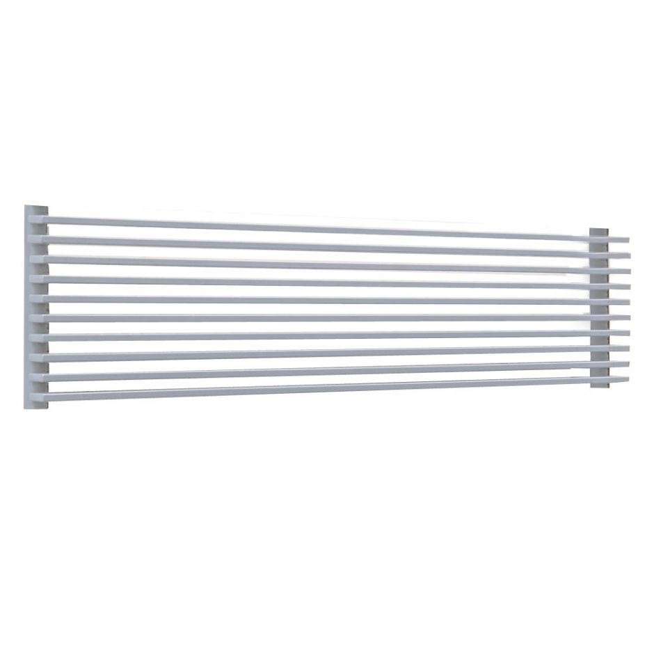 Горизонтальный стальной  радиатор КЗТО Параллели Г1-1750 шаг 25мм