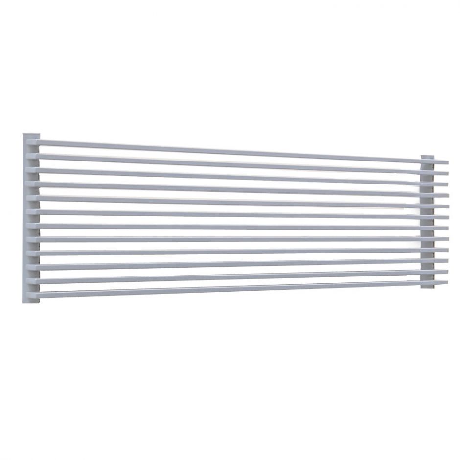 Горизонтальный стальной  радиатор КЗТО Параллели Г1-1750 шаг 25мм ФОТО