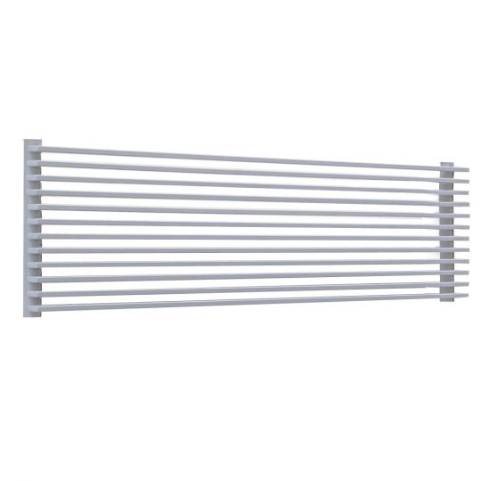 Горизонтальный стальной  радиатор КЗТО Параллели Г1-1750 шаг 25мм схема 2