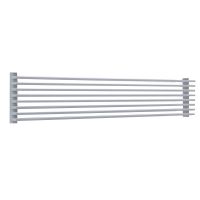 Горизонтальный стальной  радиатор КЗТО Параллели Г1-1750 шаг 25мм схема 4