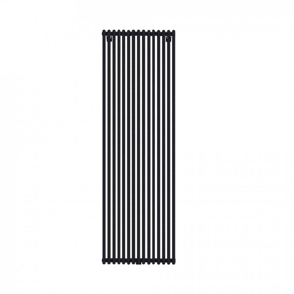 Изображение Трубчатый радиатор КЗТО Гармония с торцами полусферической формы С25 1-2000-15 RAL1M184SB144