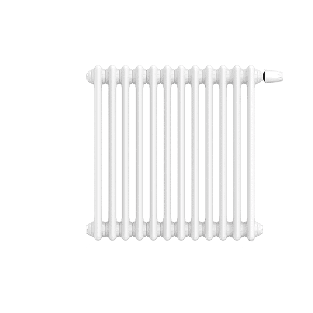 Трубчатый радиатор КЗТО Bataria 2-500 боковое подключение цвет белый цена от 18 600 ₽ Фото Трубчатый радиатор КЗТО Bataria 2-500 боковое подключение цвет белый
