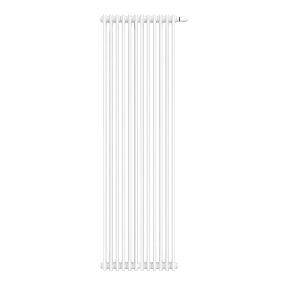 Изображение Трубчатый радиатор КЗТО Bataria 2-1750 боковое подключение RAL 9016