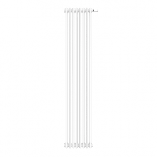 Трубчатый радиатор КЗТО Bataria 2-1750 боковое подключение RAL 9016 схема 4