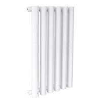 Трубчатый однорядный радиатор КЗТО Гармония 1-750 схема 4 Трубчатый однорядный радиатор КЗТО Гармония 1-750 схема 4