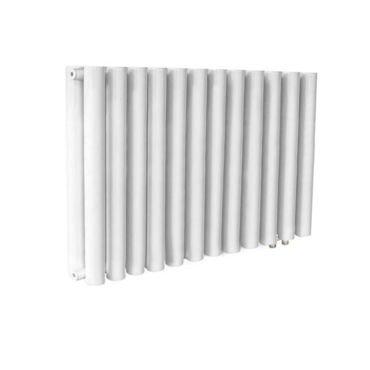 Трубчатый двухрядный радиатор КЗТО Гармония 2-500 нижнее подключение схема 2