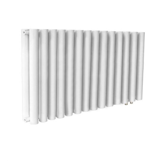 Трубчатый двухрядный радиатор КЗТО Гармония 2-500 нижнее подключение схема 3