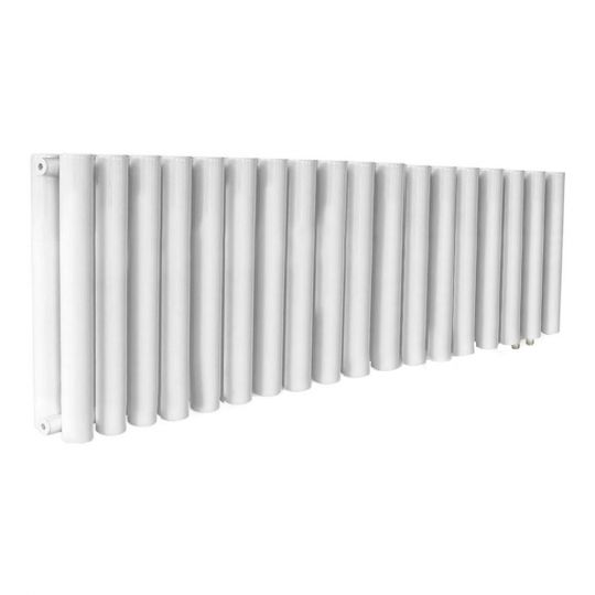 Трубчатый двухрядный радиатор КЗТО Гармония 2-300 нижнее подключение схема 5