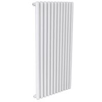 Трубчатый высокий радиатор КЗТО Гармония с торцами полусферической формы С40 1-1750 схема 2