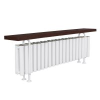 Стальной радиатор-скамейка КЗТО Завалинка Гармония 2-300-20 схема 5