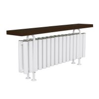 Стальной радиатор-скамейка КЗТО Завалинка Гармония 2-300-16 схема 5