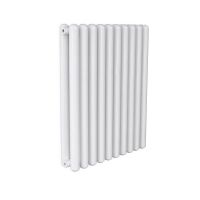 Стальной радиатор КЗТО Гармония с торцами полусферической трубки в два ряда  С40 2-750 схема 1