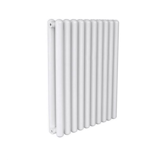 Стальной радиатор КЗТО Гармония с торцами полусферической трубки в два ряда  С40 2-750 схема 1