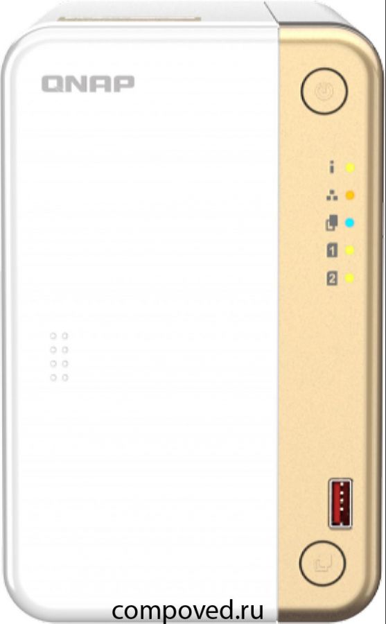 Сетевое хранилище (NAS) QNAP TS-262-4G