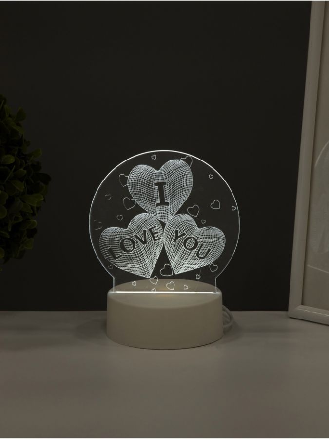 Светильник "Любовь" LED 3 цвета от USB