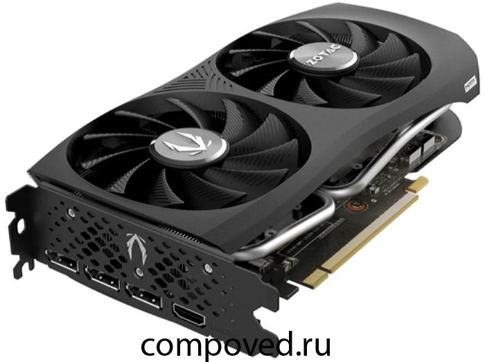 Видеокарта NVIDIA GeForce RTX 4060 Ti Zotac Twin Edge OC 8Gb (ZT-D40610H-10M)