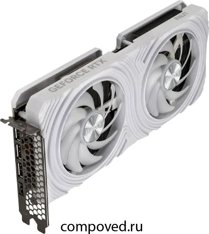 Видеокарта NVIDIA GeForce RTX 4070 Palit White OC 12Gb (NE64070S19K9-1048L)