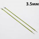 фото Спицы прямые  ZING Knit Pro алюминиевые 30 см  3,5 мм
