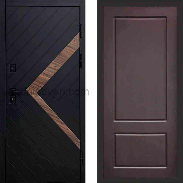 Входная дверь Termo-door Плэй - Марсель Шоколад