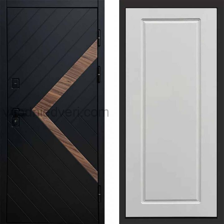 Входная дверь Termo-door Плэй - Гранд Белый софт