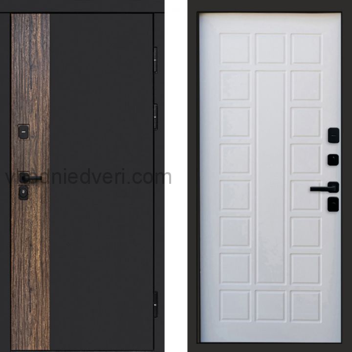Входная дверь Termo-door ТОР - Престиж Белое дерево