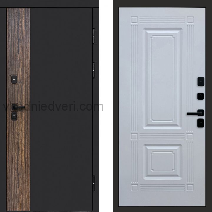 Входная дверь Termo-door ТОР - Мадрид Белый софт