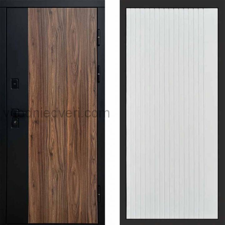 Входная дверь Termo-door Флэш - FLAT Белый софт