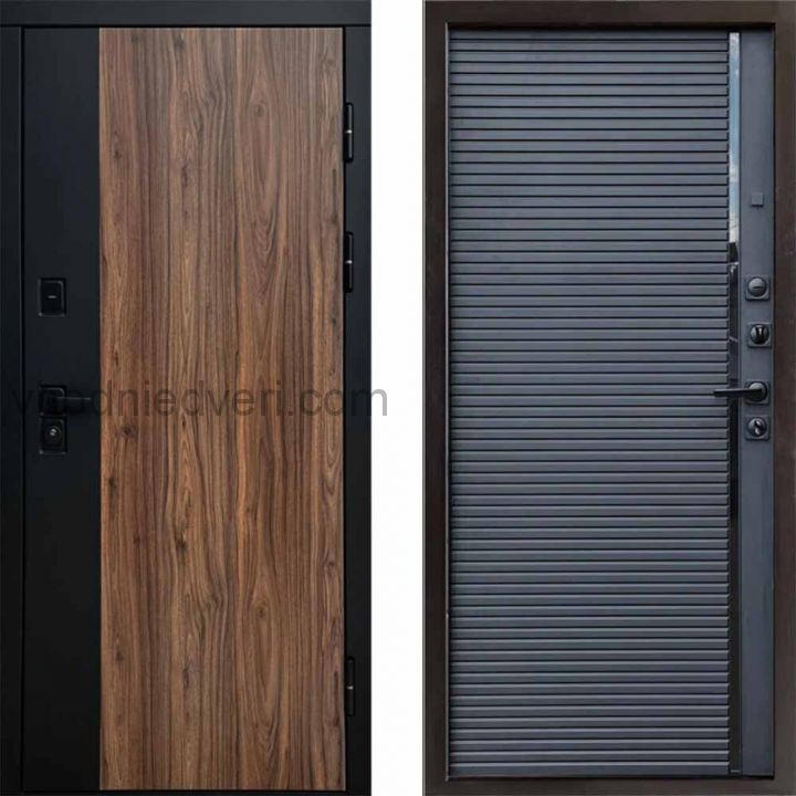 Входная дверь Termo-door Флэш - Porte black