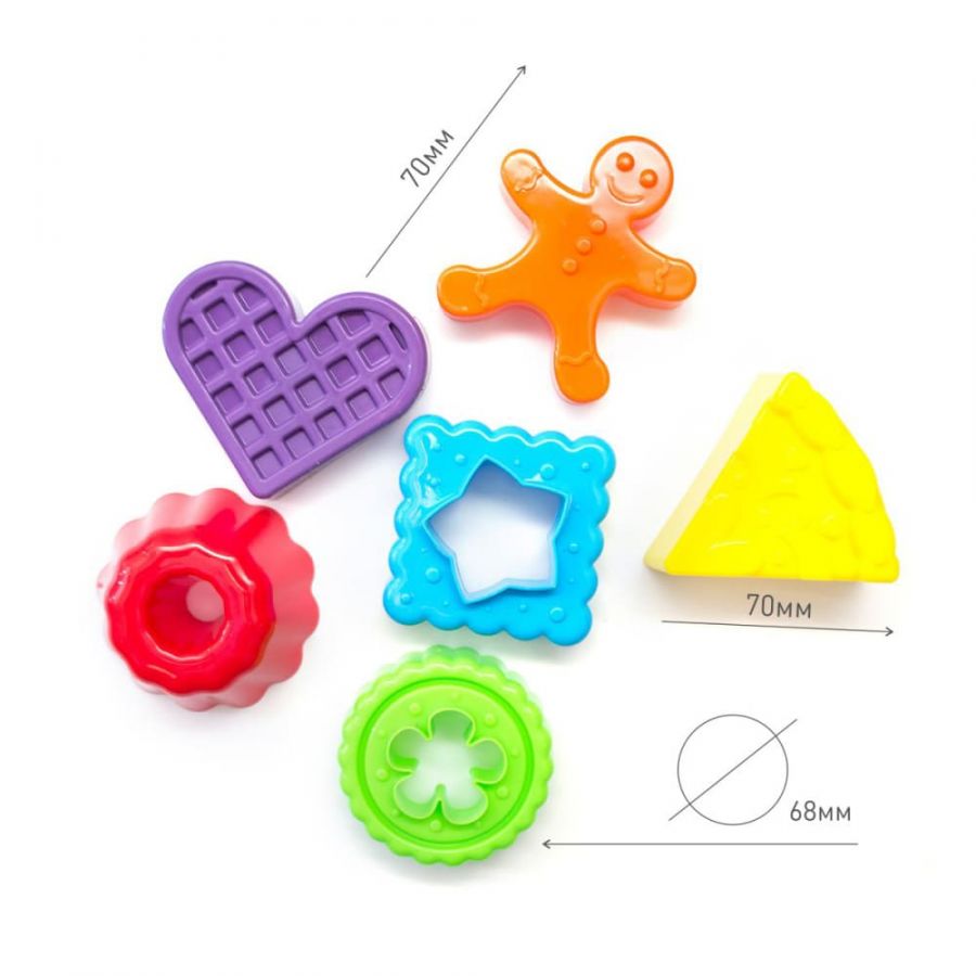 Набор формочек "Сладости" КНОПА