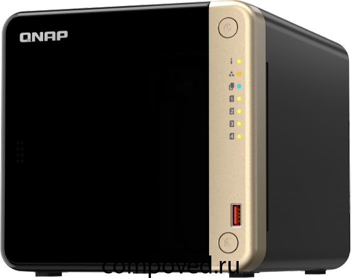 Сетевое хранилище (NAS) QNAP TS-464-8G