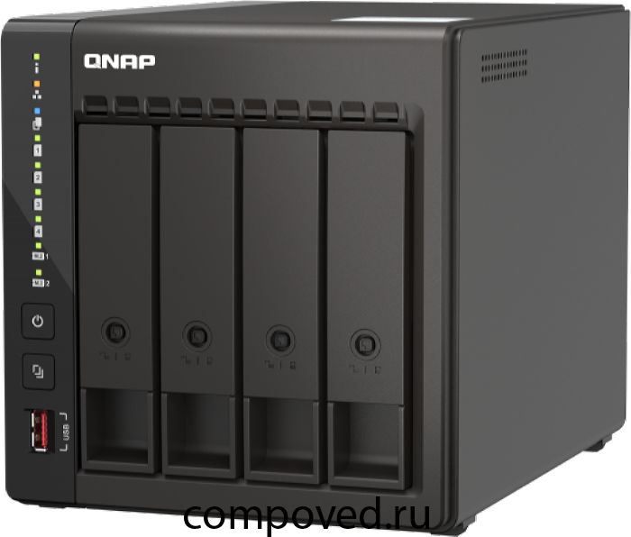 Сетевое хранилище (NAS) QNAP TS-453E-8G