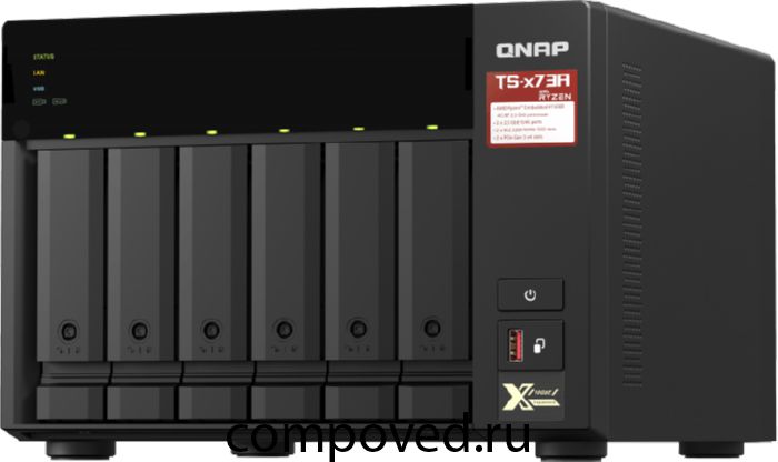 Сетевое хранилище (NAS) QNAP TS-673A-8G