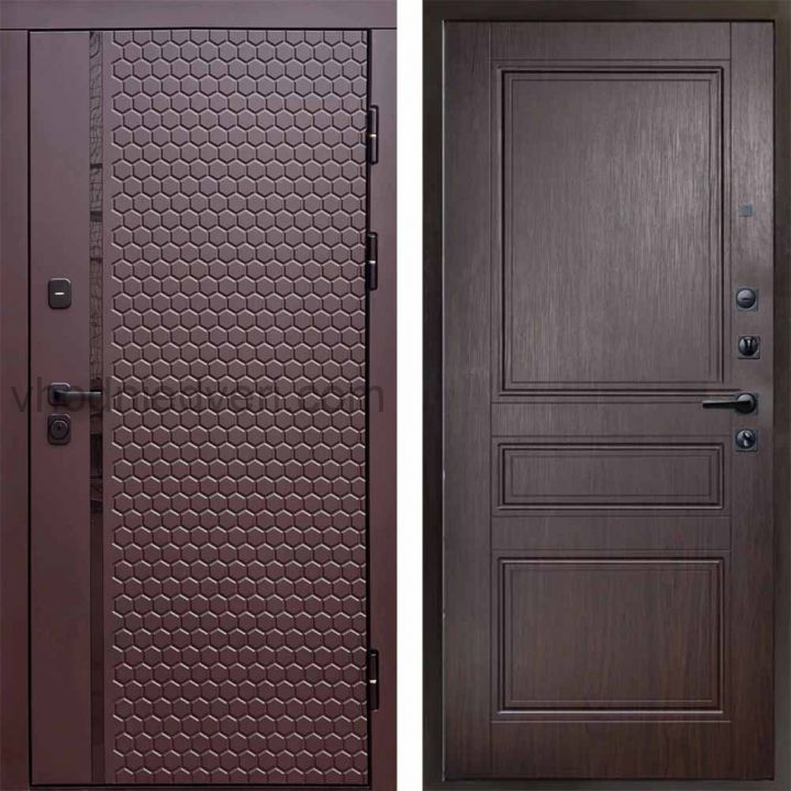Входная дверь Termo-door Simple Шоколад - Класскика Венге