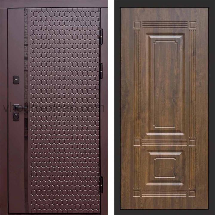 Входная дверь Termo-door Simple Шоколад - Мадрид Дуб