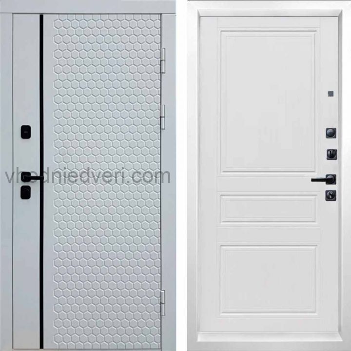 Входная дверь Termo-door Simple White - Классика Белое дерево